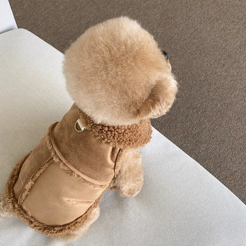 Chaleco de pólar térmico para perros pequeños